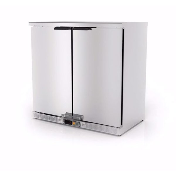 Barkoelkast Coreco NRH | 250L | RVS | 200L | Dichte Deuren | 925x520x850(h)mm