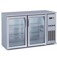Coreco Barkoelkast Coreco SBIE 150 2 deurs RVS | 325 liter | Met glazen deuren | 1465x530x820/880(h)mm Coreco Barkoelkast Coreco SBIE 150 2 deurs RVS | 325 liter | Met glazen deuren | 1465x530x820/880(h)mm