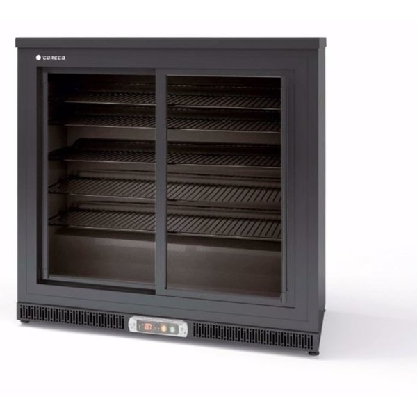 Wijnkoelkast | 200L (44x 75cl) | Met Glas Draaideur | 925x520x850(h)mm