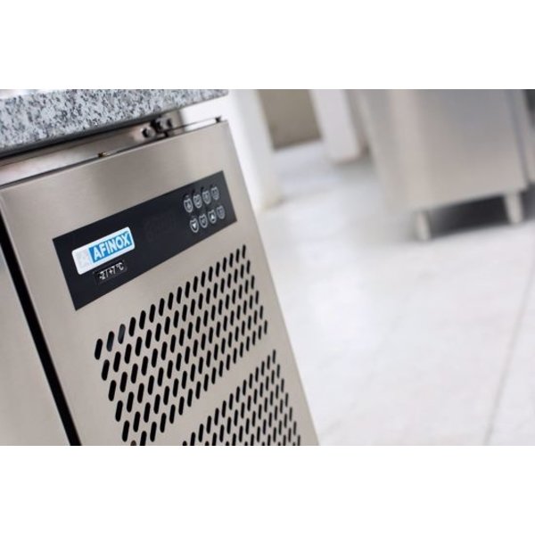 Bakkerij Koelwerkbank | SPRING | 590L | 3 Deuren (EN600x400) | -2°C/+7°C | Geforceerd | 0.25kW | Zonder Werkblad | 2004x790x800(h)mm