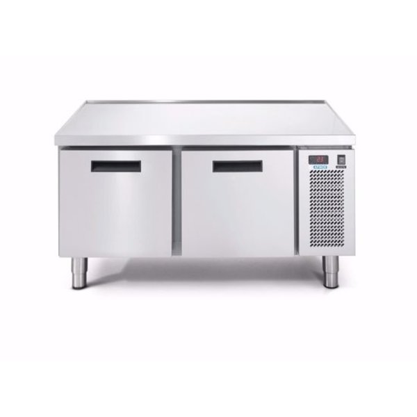 Vrieswerkbank | Laag Model | 180L | 2 Laden (1/1 GN) | -10°C/-24°C | Geforceerd | 0.35kW | 1200x685x613(h)mm