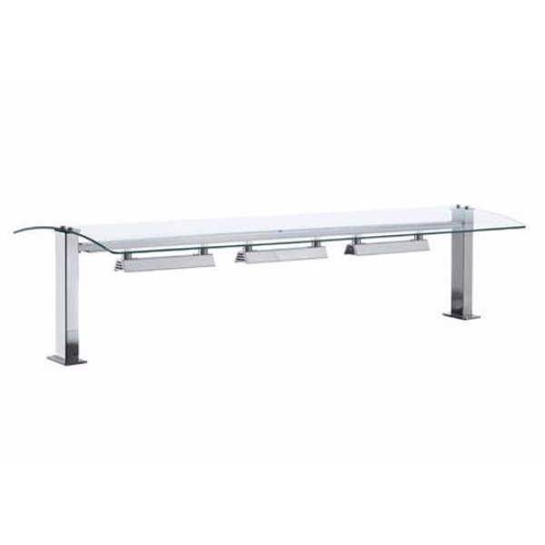 Afinox Drop-in buffet -SOUL-RED PLUS - 2/1 GN | 1.0kW | Sparringsmaat 814x620mm | Geheel RVS | 844x650x290(h)mm