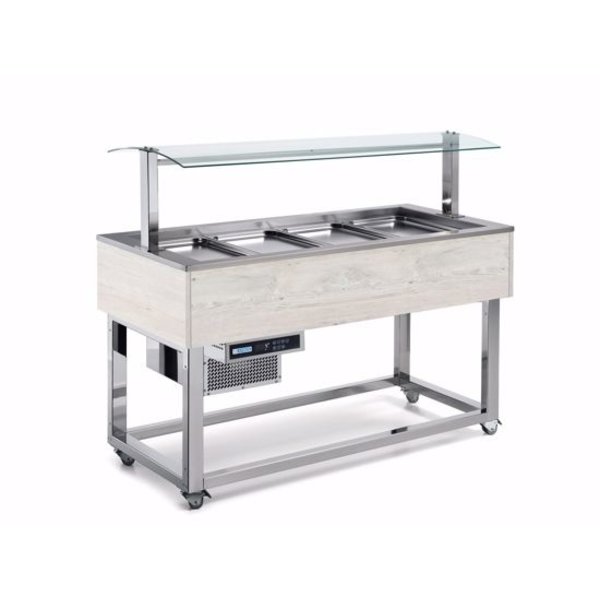 Afinox ESSENCE GREEN PLUS 4/1 GN HEMLOCK | 0.27kW | 1494x650x1326(h)mm