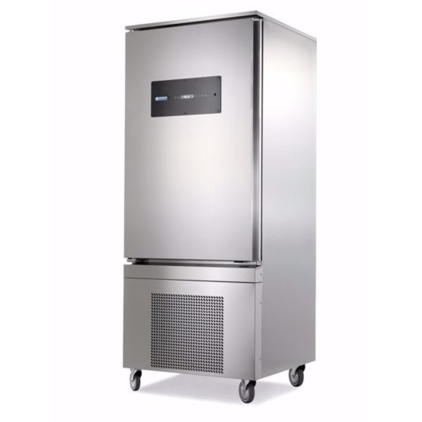 Blastchiller | SPEED 15 | 15 Niveaus (EN/GN) | Max. 40kg (Koelen) / 28kg (Vriezen) | 2.26kW (400V) | Touchscreen | Wielen | 790x839x1970(h)mm