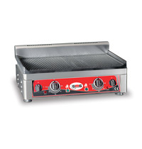 GMG GMG Bakplaat/Grillplaat | Geribd 52x24cm | 2.2kW | 540x330x240(h)mm