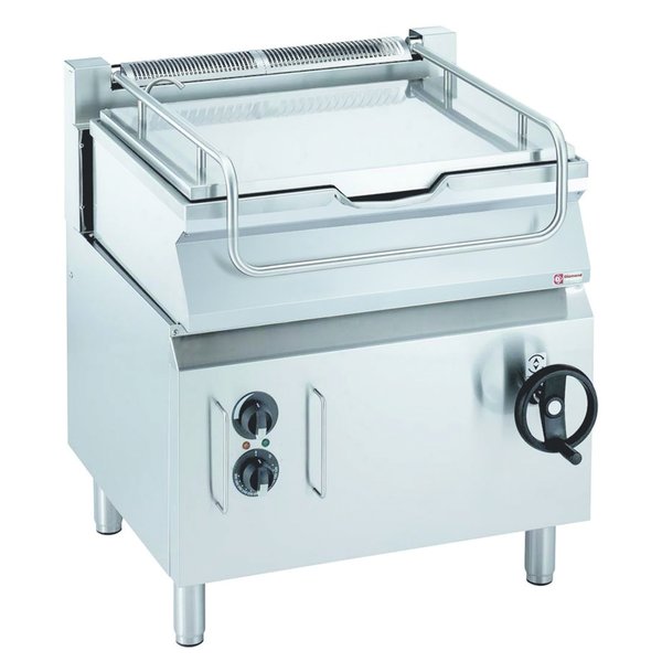 Kookketel | Kantelbaar | Elektrisch | RVS | Op Kast | 60L | 9.75kW | 800x700x850/920(h)mm