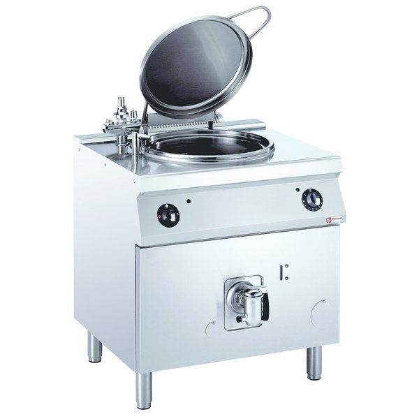 Kookketel | Rond | Elektrisch | Directe Verwarming | Op Onderstel | 60L | 9.4kW | 800x700x850/920(h)mm