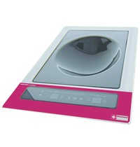 Diamond Inductieplaat 'wok' inbouwbaar | Met tactiele toetsen | 3,6 kW/h | 390x430x160(h)mm