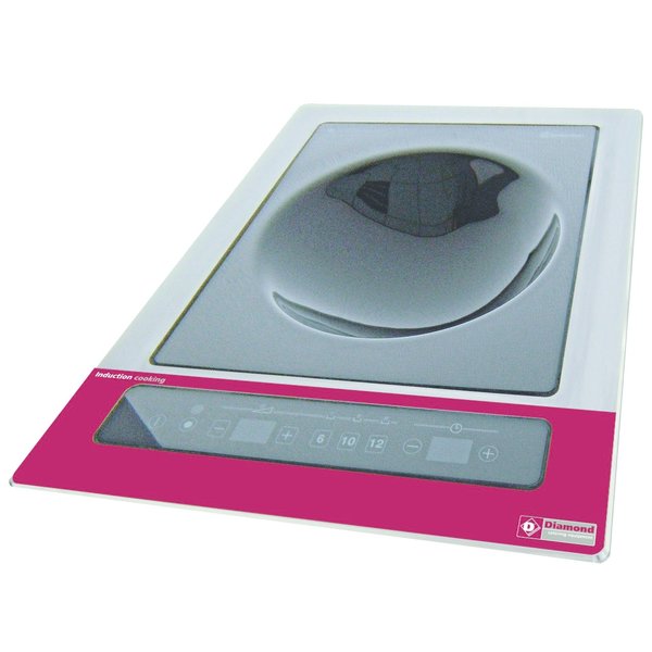 Inductiewokplaat | Inbouwbaar | Met tactiele toetsen | 3.6kW | 390x430x160(h)mm