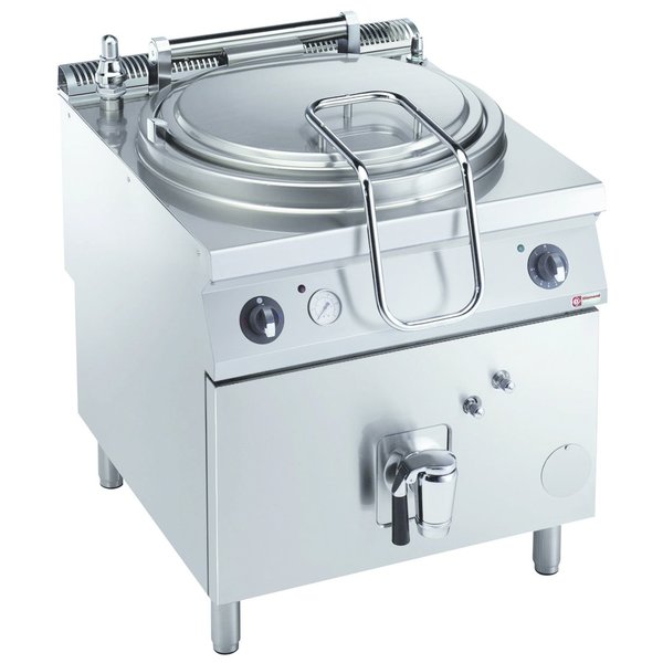 Kookketel | Elektrisch | Met Indirecte Verwarming Op Meubel | 150L | 21.5kW | 800x900x850/920(h)mm
