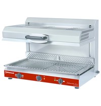 Diamond Salamander/Toaster | Vitrokeramisch | Mobiele Bovenkant | 3 Vuren | 4.5kW | 800x590x590(h)mm