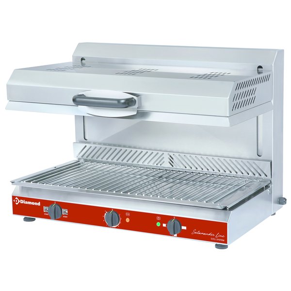 Salamander/Toaster | Vitrokeramisch | Mobiele Bovenkant | 3 Vuren | 4.5kW | 800x590x590(h)mm