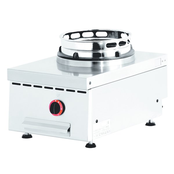 Wok | Gasvuur | Tafelmodel | 1 Vuur | 13kW | 400x600x280/325(h)mm