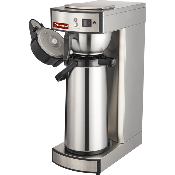 Koffiepercolator | Automatisch | 1 Groep | Met Thermostaat | 2.2L | 2kW | 196x360x563(h)mm