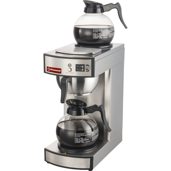 Koffiezetapparaat | 1 Groep + 2 Verwarmplaten | Automatisch | 2.25kW | 196x360x430(h)mm
