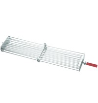Diamond Afsluitbaar Spit | Voor Diamond Kippengrills | Opengewerkt | 1010x180x80(h)mm 