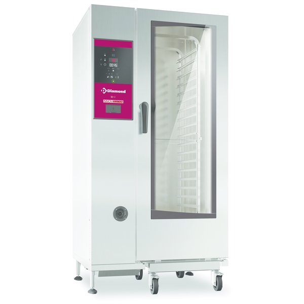 Combi-steamer | Elektrisch | 20x GN 1/1 | Cleaning | Stoom + Convectie | 37.7kW | 911x864x1794(h)mm