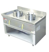 Diamond - Bertrand Wok-fornuis | 2 Branders | 23.8kW | 1200x630x760(h)mm