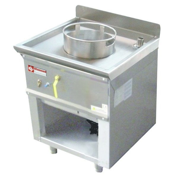 Wokfornuis | 1 Brander | 21.44kW | 600x630x760(h)mm
