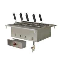 Diamond Elektrische pastakoker inbouw 40L | Met aftapkraan | 9 kW/h | 700x600mm Diamond Elektrische pastakoker inbouw 40L | Met aftapkraan | 9 kW/h | 700x600mm