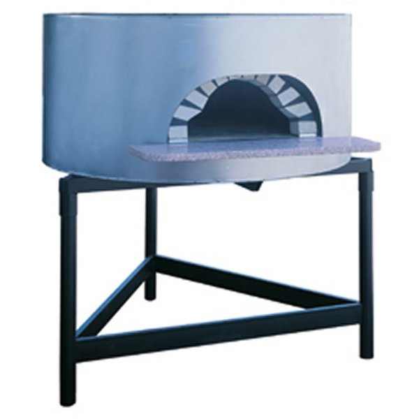 Traditionele pizza-oven op hout Ø 1300mm | Cap. voor 6/7 pizza‘s Ø 300 mm | Gedemonteerd | 1050(h)mm