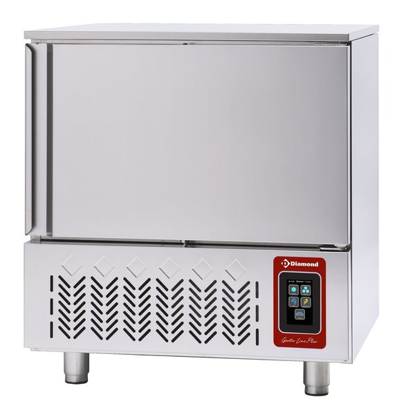 Blastchiller | 5 Niveaus (EN/GN) | Max. 18kg (Koelen) / 12kg (Vriezen) | 0.79kW (230V) | Touchscreen | 790x830x880(h)mm