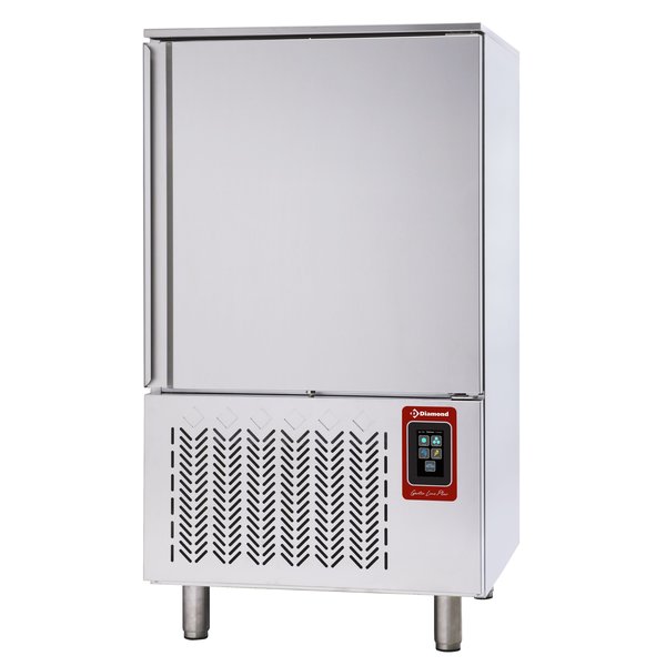 Blastchiller | 10 Niveaus (EN/GN) | Max. 36kg (Koelen) / 25kg (Vriezen) | 1.56kW (230V) | Touchscreen | 790x830x1430(h)mm