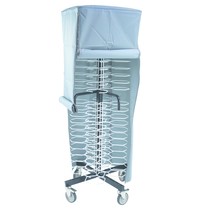 Diamond Hoes in PVC met scharnier voor sluiten Diamond Hoes in PVC met scharnier voor sluiten