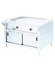 Diamond Teppanyaki | Gasplaat | Kast | 3 Zones | 3x 7kW | 1440x770x850(h)mm 