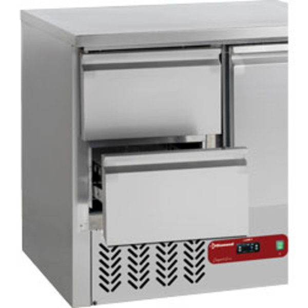Ladeblok-Kit | Diamond DIA-SA-Serie Koelwerkbanken | 2 Laden