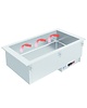 Diamond Bain Marie | Droog | Geventileerd | 5x GN 1/1-150mm | 3kW | 1765x610x373(h)mm 