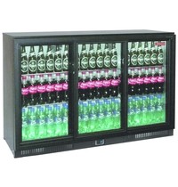 Diamond Flessenkoeler Back Bar met 3 schuifdeuren | 230V | Geventileerd | 1350x515x870(h)mm Diamond Flessenkoeler Back Bar met 3 schuifdeuren | 230V | Geventileerd | 1350x515x870(h)mm