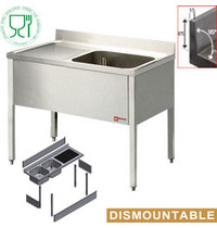 Diamond SPOELTAF. 1BAK 1 DR.LK. + ONDERSTEL Diamond SPOELTAF. 1BAK 1 DR.LK. + ONDERSTEL