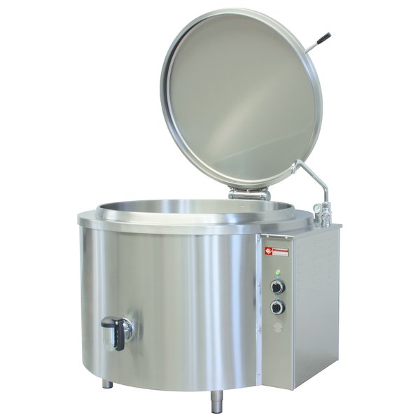 Kookketel | Rond | Elektrisch | Met Indirecte Verwarming | 300L | 36kW | 900(h)mm