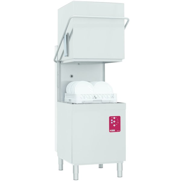 Doorschuifvaatwasser | Met Inlooptafel + Uitlooptafel + Douchespoelkraan | 500x500mm Mand + Break Tank | 400V | 2620x800x1530/2010(h)mm