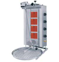 Naomi Donergrill 4 branders | gas | 13.6 kW/h | 565x810x115(h)mm Naomi Donergrill 4 branders | gas | 13.6 kW/h | 565x810x115(h)mm