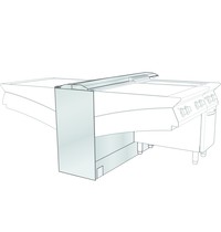 Diamond Centrale steun 'cantilever' 2000(l)mm Diamond Centrale steun 'cantilever' 2000(l)mm