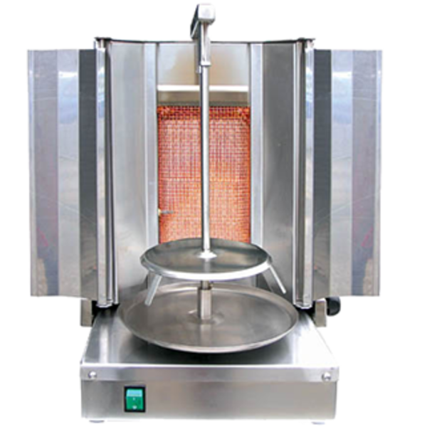 Donergrill | Gas (1 Brander) | Max. 5 kg | 375x375x510(h)mm