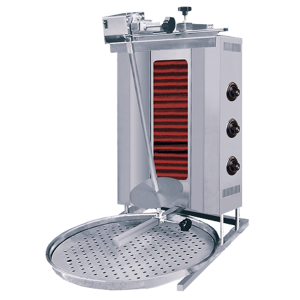 Donergrill| Elektrisch (3 Elementen) | Max. 60 kg | 565x810x985(h)mm