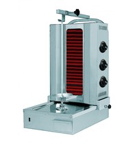 Naomi Dönergrill | Elektrisch (3 Elementen) | Max. 60 kg | 565x665x985(h)mm Naomi Dönergrill | Elektrisch (3 Elementen) | Max. 60 kg | 565x665x985(h)mm