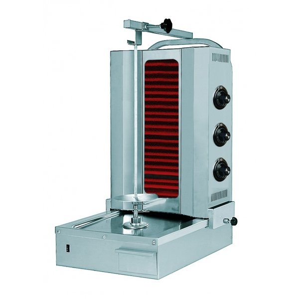Donergrill | Elektrisch (3 Elementen) | Max. 60 kg | 565x665x985(h)mm