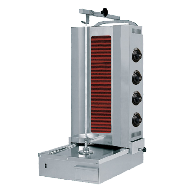 Donergrill | Elektrisch (4 Elementen) | Max. 80 kg  | 565x665x1150(h)mm