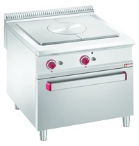 Diamond Gasfornuis met doorkookplaat | 12kW | Met gasoven GN 2/1 | 800x900x850/920(h)mm Diamond Gasfornuis met doorkookplaat | 12kW | Met gasoven GN 2/1 | 800x900x850/920(h)mm