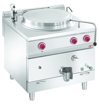 Diamond Kookketel gas met indirecte verwarming op meubel | 150 liter | 800x900x850/920(h)mm Diamond Kookketel gas met indirecte verwarming op meubel | 150 liter | 800x900x850/920(h)mm