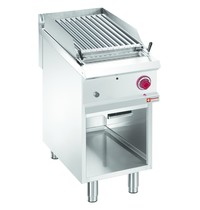 Diamond Lavasteengrill RVS op open kast gas 1/2 module 'grille 2 zijden ' | Kcal 8600 | 400x900x850/920(h)mm