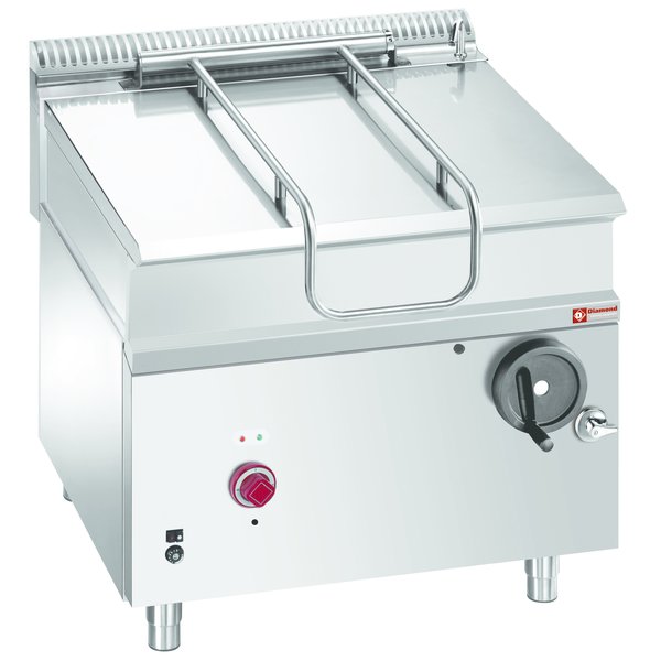 Braadpan | RVS | Gas | Kantelbaar | Op Meubel | Kuip | 80L | 0.02kW | 800x900x850/920(h)mm