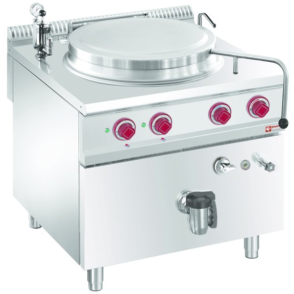 Kookketel | Elektrisch | Op Meubel | Met Directe Verwarming | 100L | 14.4kW | 800x900x850/920(h)mm