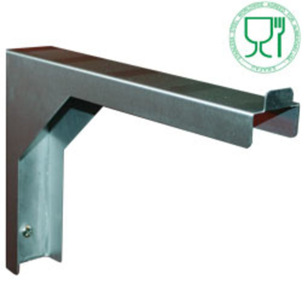 Vaste console voor rooster schabben 300 mm