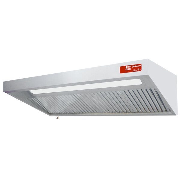 Afzuigkap | Compleet + Motor |  8/9T-2500 m3/u 120 Pa | 2000x900x460(h)mm