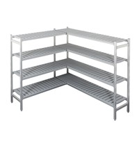 Combisteel Rekwerk recht voor 7469.1040 4 niveaus's 1375/1350x450x1700(h)mm Combisteel Rekwerk recht voor 7469.1040 4 niveaus's 1375/1350x450x1700(h)mm